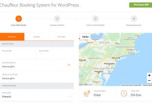 chauffeur booking system for wordpress
